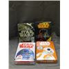 Image 1 : Lot of 4 Star Wars SEALED Tins Story / Activity Books