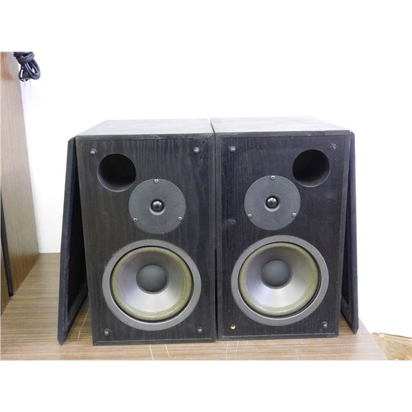 Black Bookshelf Speakers