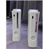Image 2 : Pair of Xbox 360s Video Game Consoles White (untested no cords)