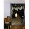 Image 6 : MCM Pole Lamp with 2 Lights Glass Hollywood Regency Tri-Light