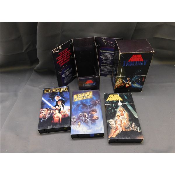 Star Wars Original Trilogy VHS Box Set CBS Fox Video 1988