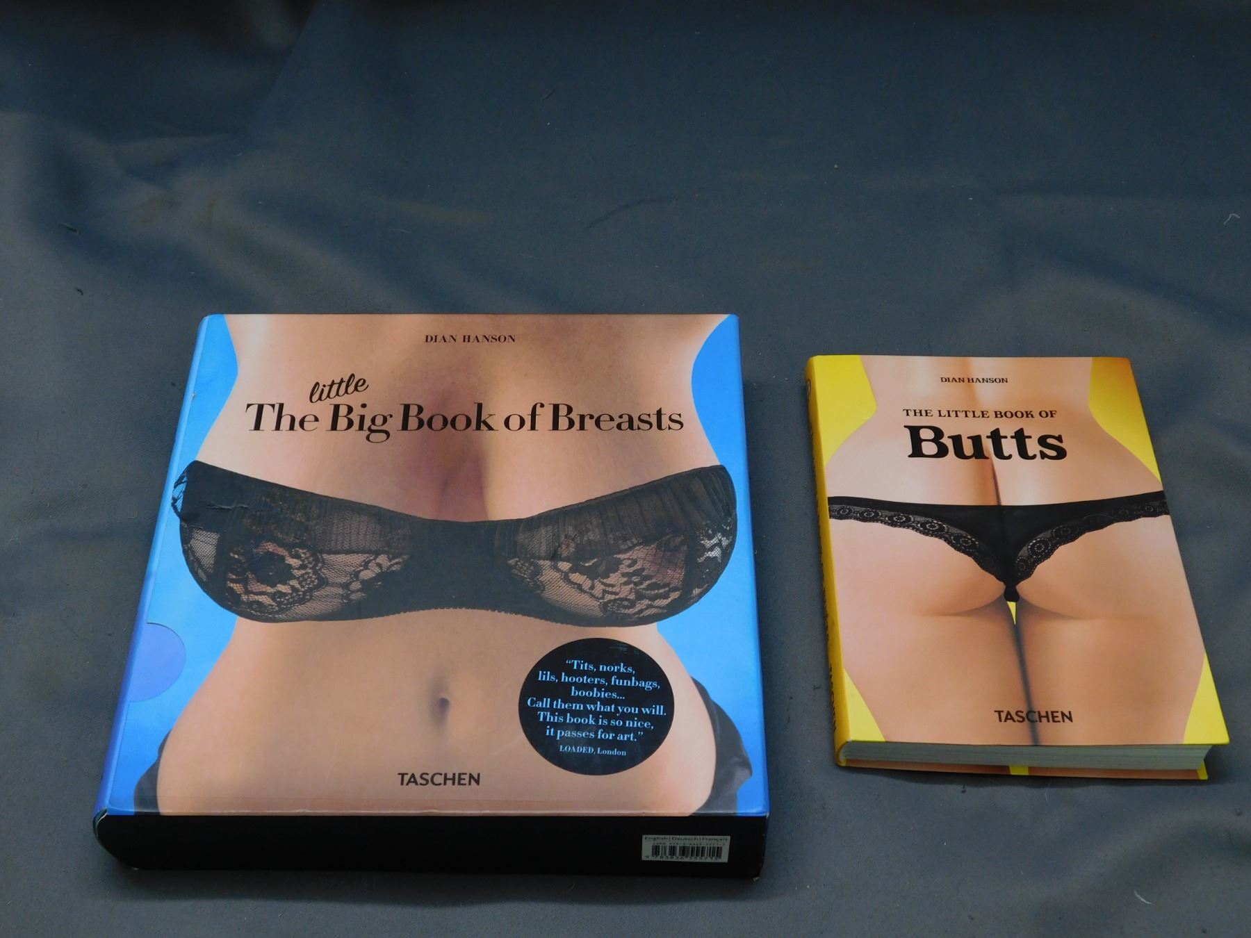 Lot of 2 The Little Big Book of Breasts and The Little Book of Butts NSFW
