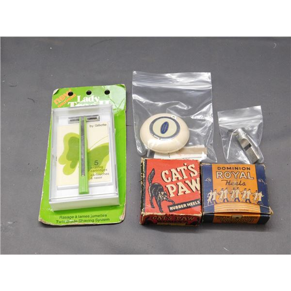 Cat #39 s Paw Rubber Heels Lady Trac II Razor Dominion Heels Vintage Cat #39 s Paw Rubber Heels Lady Trac II Razor Dominion Heels Vintage