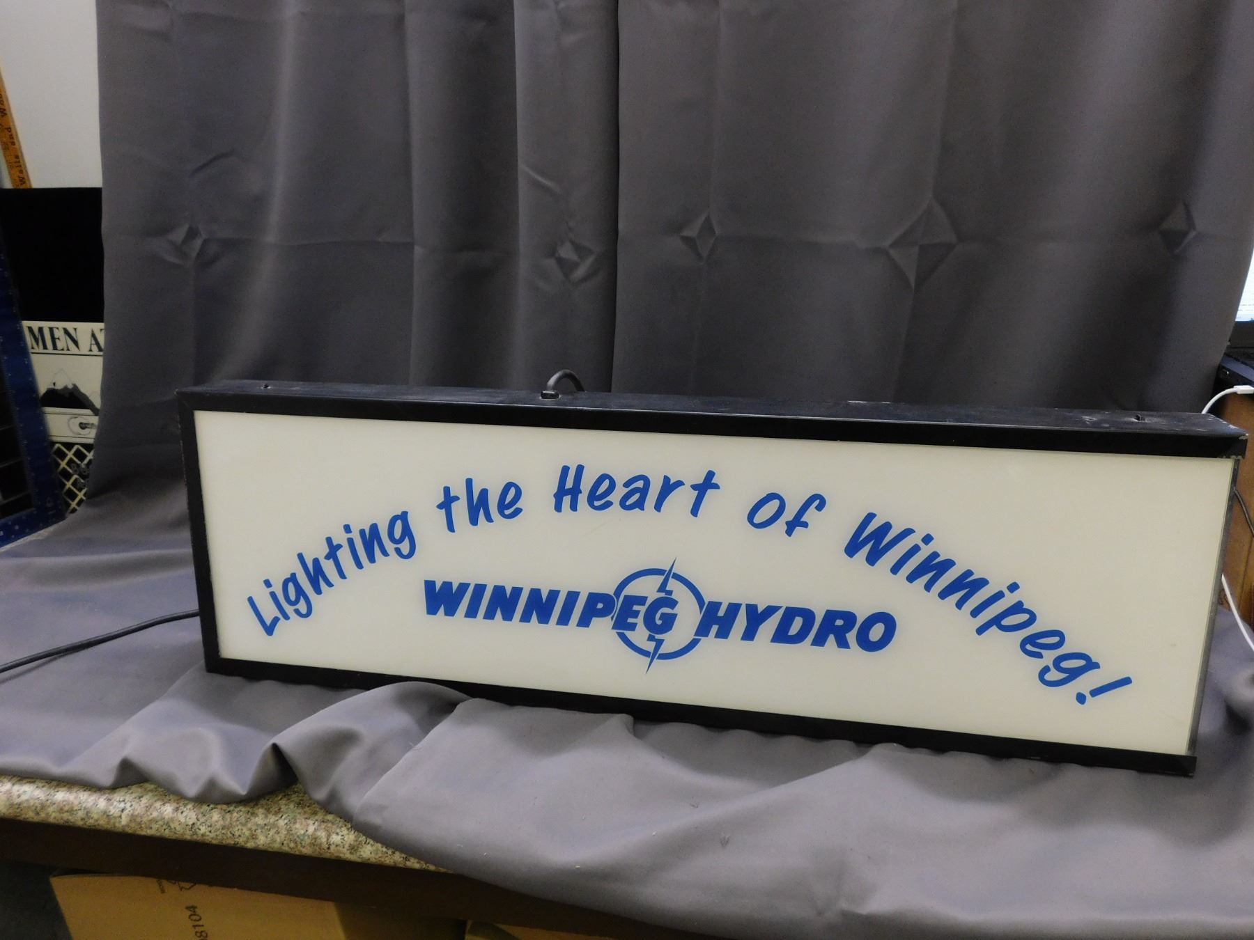 Lighting the Heart of Winnipeg Winnipeg Hydro Backlight Commercial Sign