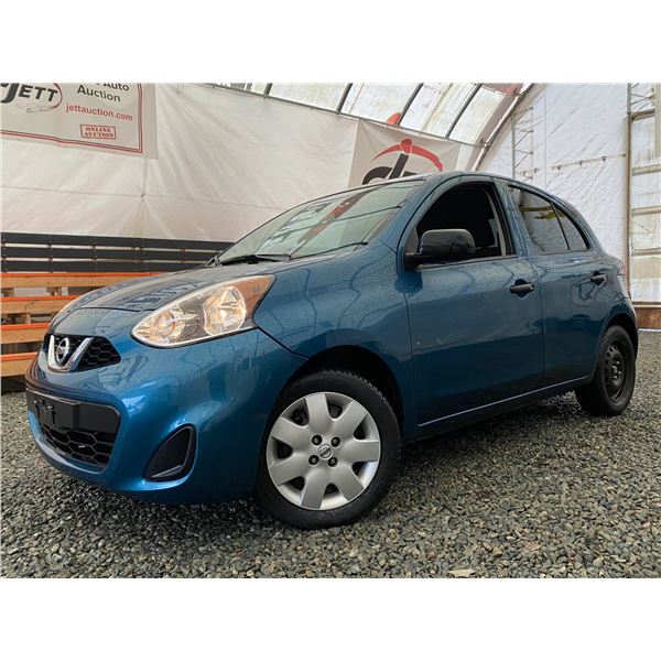 C6 --  2015 NISSAN MICRA , Blue, 85295 KM