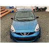 Image 9 : C6 --  2015 NISSAN MICRA , Blue, 85295 KM