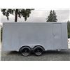 Image 10 : 0C --  1987 HEAVY DUTY BOX TRAILER, GREY