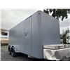 Image 12 : 0C --  1987 HEAVY DUTY BOX TRAILER, GREY