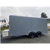 Image 3 : 0C --  1987 HEAVY DUTY BOX TRAILER, GREY