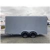 Image 4 : 0C --  1987 HEAVY DUTY BOX TRAILER, GREY