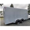 Image 9 : 0C --  1987 HEAVY DUTY BOX TRAILER, GREY