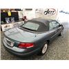 Image 17 : B1 --  2005 CHRYSLER SEBRING CONVERTIBLE, Green, 112781 KM