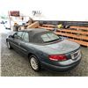 Image 23 : B1 --  2005 CHRYSLER SEBRING CONVERTIBLE, Green, 112781 KM