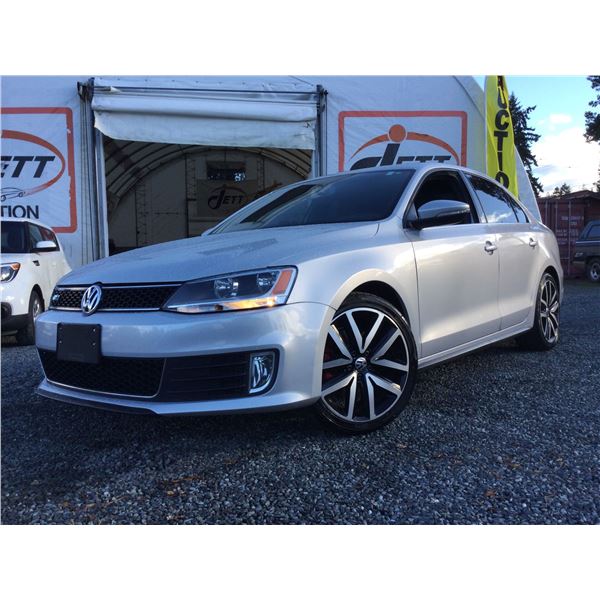 C6E --  2012 VW JETTA GLI, Silver, 117209 KM