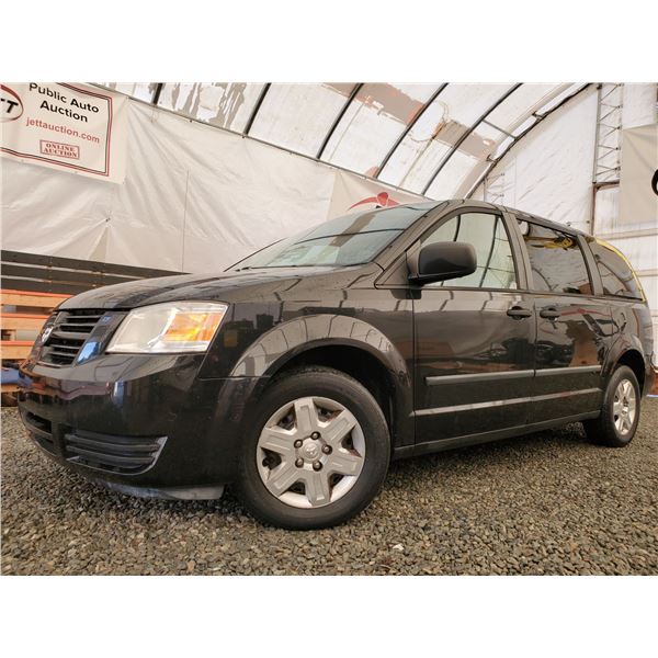 D1 --  2008 DODGE GRAND CARAVAN SE, Black, 158196 KM