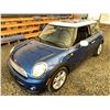 Image 4 : E3 --  2012 MINI COOPER, Blue, 165478