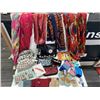 Image 1 : 3 New Hand Knit Toques, 5 Dress Scarves,  Purses + More