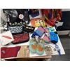 Image 3 : 3 New Hand Knit Toques, 5 Dress Scarves,  Purses + More