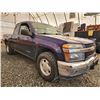 Image 9 : A4 --  2004 CHEVROLET COLORADO , Blue, 264715 KM