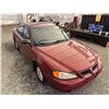 Image 11 : A12F --  2002 PONTIAC GRAND AM SE1, Red, 181651 KM