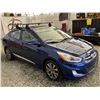 Image 12 : A12E --  2016 HYUNDAI ACCENT SE , Blue, 187665 KM