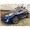 Image 1 : A12E --  2016 HYUNDAI ACCENT SE , Blue, 187665 KM