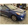 Image 41 : A12E --  2016 HYUNDAI ACCENT SE , Blue, 187665 KM