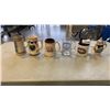 Image 1 : 5 BAVARIAN BEER STEINS