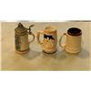 Image 3 : 5 BAVARIAN BEER STEINS