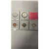 Image 2 : 5 CANADIAN CENTENNIAL COINS 1 CENT TO 50 CENT .800 SILVER - 1867-1967