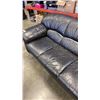 Image 2 : BLACK LEATHER SOFA