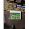 Image 2 : LOT OF OIL ON CANVAS'S AND PARLIMENT PRINT