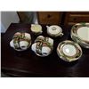 Image 2 : 39 PIECES COUNTRY SIDE MYOTT SONA ND CO CHINA SET - 8 DINNER PLATES, 8 SIDE PLATES, 11 DESSERT PLATE