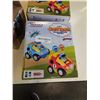 Image 2 : 3 CARTOON POLICE AND RACE CAR TOYS