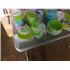 Image 2 : LARGE LOT OF NEW TUPPERWARE BOWLS, CUPS, CHIP N DIP SETS ETC