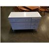 Image 1 : WHITE 6 DRAWER DRESSER
