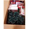 Image 2 : LARGE BOX OF MOSTLY NEW CHRISTMAS LIGHTS