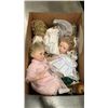 Image 2 : LARGE LOT OF COLLECTIBLE LARGE SIZE ANTIQUE DOLLS