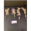 Image 1 : LOT OF 4 SHADOW PUPPETS APPROX 14"