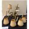 Image 1 : VINTAGE ROCOCO STYE CHANDELIER - 2