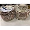 Image 3 : LOT OF PORCELAIN SET-COFFEE CUPS, SMALL PLATES, BOWLS (45 PCS)