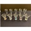Image 1 : LOT OF 10 SHOT GLASSES