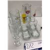 Image 1 : LOT OF 12 VARIOUS GLASSES