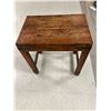 Image 1 : WOODEN SIDE TABLE