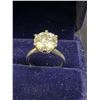 Image 1 : RING WITH 1 MOISSANITE, SIZE 7