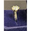 Image 3 : RING WITH 1 MOISSANITE, SIZE 7