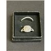Image 3 : LOT OF 2 RINGS FIT TOGETHER, MOISSANITE, SIZE: 9