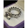 Image 1 : RING  WITH MOISSANITE ,SIZE:5