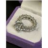Image 1 : RING  WITH MOISSANITE,SIZE:5