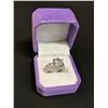 Image 3 : RING  WITH MOISSANITE,SIZE:5